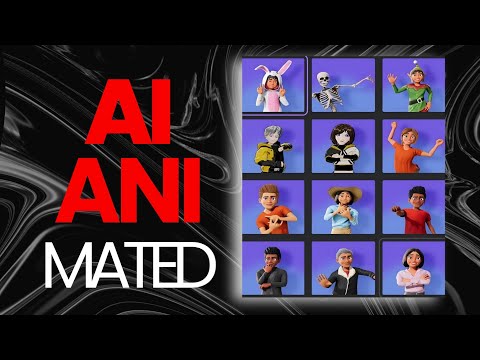 AI Animated Characters in Canva | Canva For Beginners 2024
