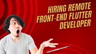 Remote Front-End Flutter Developer job at Equivator | Open to people anywhere in the world