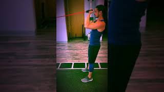 Exercise band - bicep curl
