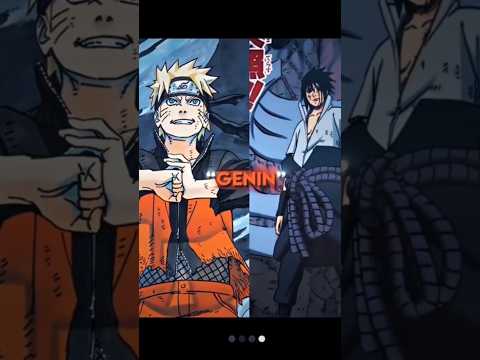 GENINS☠️🍷 | Naruto and Sasuke | The Monster Duo From Konoha |