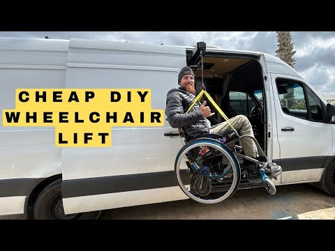 $600 DIY Wheelchair Lift for Campervan | VANLIFE |