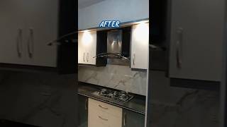 Kitchen Makeover... #KitchenMakeover #KitchenRenovation #DreamKitchen #KitchenInspo #BeforeAndAfter