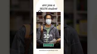 IELTS Admission Now Post Design & Animation #animation #motion #devdesign