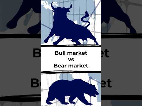 Bull & Bear Markets - A Quick Explainer #investing101 #tradingeducation