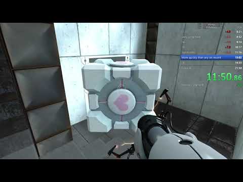 Portal 1 Glitchless Speedrun in 21:20.19