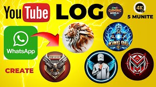 How to Design a YouTube Logo in 2024 | Easy Tutorial logo