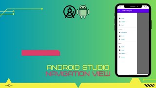 Navigation View | Navigation Drawer Menu - Android Studio | JAVA
