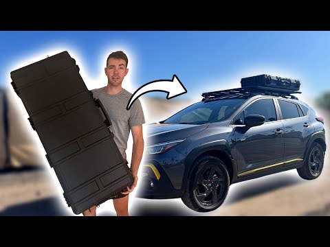 2024 Subaru Crosstrek Rhino Rack 94L Cargo Case Install – Step-by-Step Guide