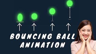 🟢 Bouncing Ball Effects Animation using CSS Animation: Increase your HTML CSS skills