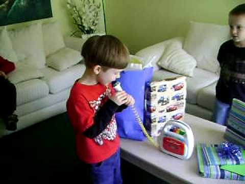 Robbie sings