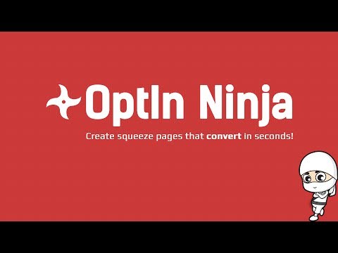 OptIn Ninja - Premium WordPress Plugin for Creating Squeeze Pages
