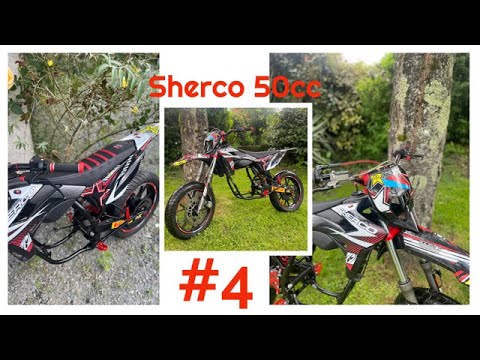 On remonte la partie cycle de ma Sherco 50cc (restauration 50cc #4)