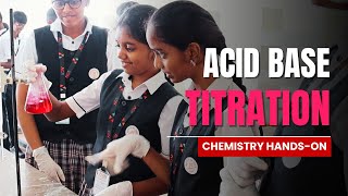 Chemistry Hands-On: Foamy Reactions & Acid-Base Color Magic! #chemistryexperiment #handsonscience