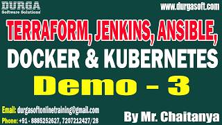 TERRAFORM, JENKINS, ANSIBLE, DOCKER & KUBERNETES tutorials || by Mr. Chaitanya