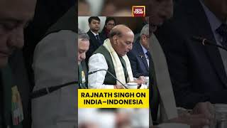 #RajnathSingh Highlights #CivilisationalTies at #IndiaIndonesia #DefenceMinisterDialogue | #shorts