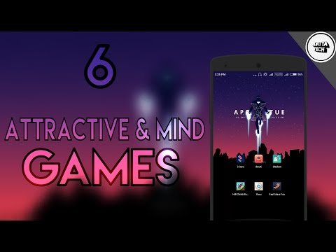 Top 6 attractive & Mind Games, secret Apps By Aditya Tech....!!