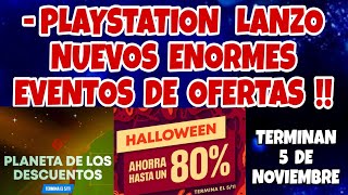 PLAYSTATION LAUNCHED A HUGE PS STORE SALE EVENT!! UP TO 90% OFF PS5 PS4 HALLOWEEN