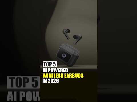 Top 5 AI Powered Wireless Earbuds in 2026 #techtrends2025