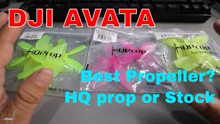 DJI Avata Noise: HQProp 3-Blade vs 4-Blade vs 5-Blade vs Stock Propeller