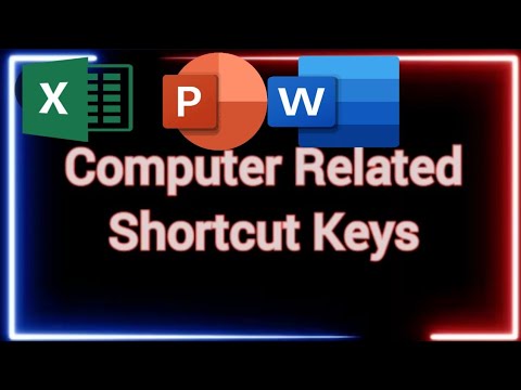 Shortcut Keys for Word,Excel and PowerPoint #viral #computer #computereducation #codelife
