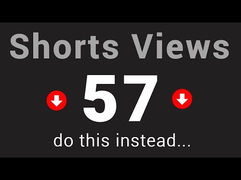 If your shorts get under 1,000 views.. do this