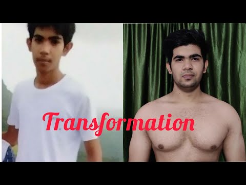 Natural Body transformation || Rohit pareek || Home workout