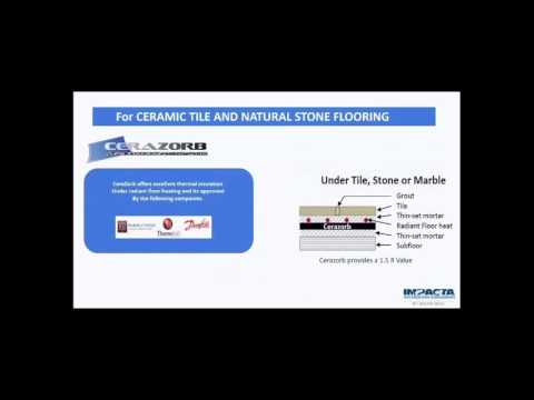 Tile Floor Underlayments CA 413-726-0136