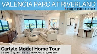 Carlyle Model Valencia Parc Riverland New homes port st lucie fl