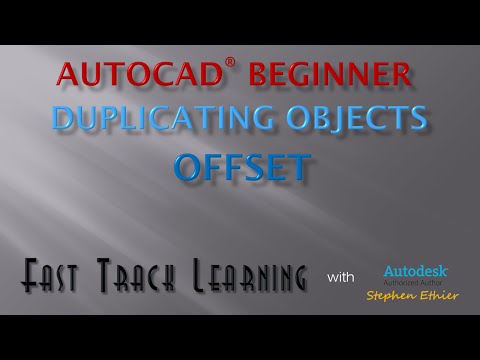AutoCAD 2015 - Offset - FTL Tutorial