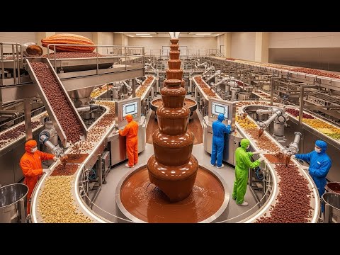 Inside a Modern Chocolate Factory – From Cocoa Beans to Chocolate Bars