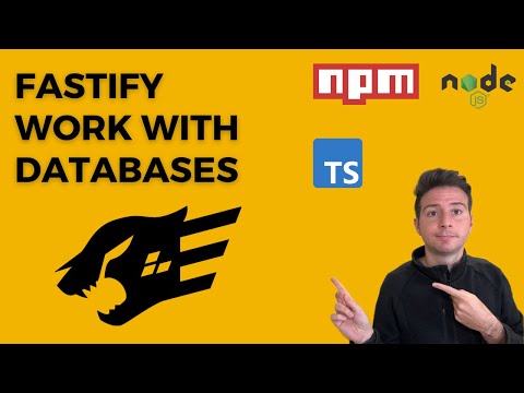 Fastify - Work With Databases