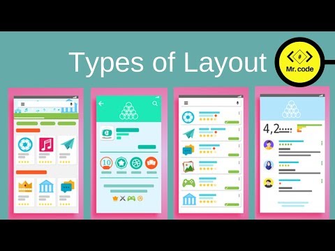 Layout in Android Studio | Types of Layout, Definitions, Functions | Android Studio Tutorials
