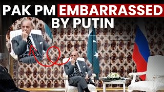 Pakistani PM Humiliated On Global Stage As Putin Keeps Shehbaz Sharif Waiting For 40 Minutes