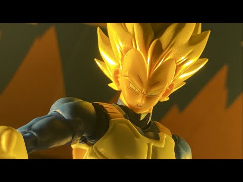 Vegeta vs. Trunks Reteaser (DBZ STOP-MOTION)