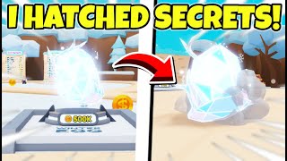 I Hatched MANY Secrets After 700,000 WINTER Eggs In Bubble Gum Simulator INFINITY