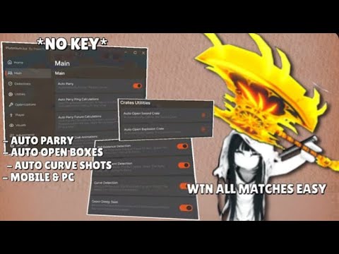 Blade Ball Script *NO KEY* - AUTO PARRY + OP SPAM PARRY | AUTO CURVE BALL | MORE FEATURES