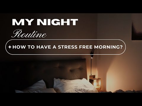 My Night Routine Before School | How to have a Productive Evening Routine for a Stress-Free Morning💫