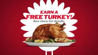 Earn a Free Turkey at SHOP ‘n SAVE!