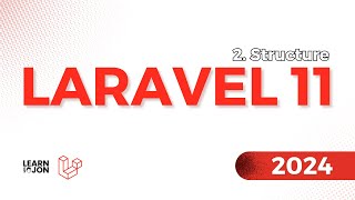LARAVEL 11 Crash Course for Beginners 2024 | #2 Project structure (Web Developer Path)