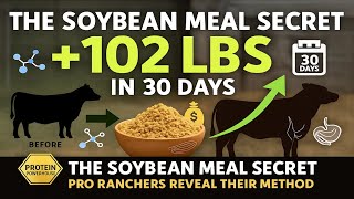 +102 lbs in 30 Days: The Soybean Meal Secret Pros Use