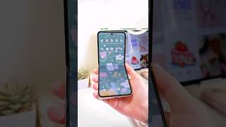 [thenew] in the flower theme 🌱 free from galaxy themes #theme #samsung #galaxyzflip4 #aesthetic