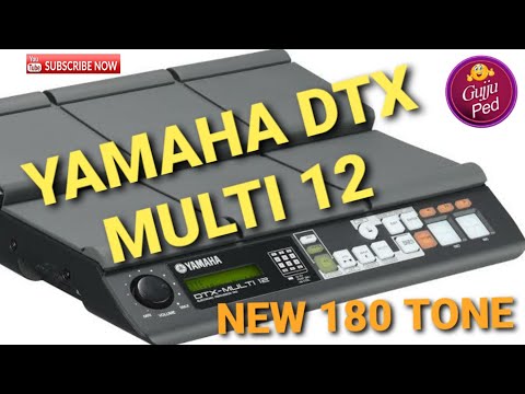 YAMAHA DTX MULATI 12 NEW 180 TONE Gujju Ped