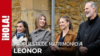 Así fue la divertida propuesta de matrimonio a la princesa Leonor en plena visita al Pueblo Ejemplar