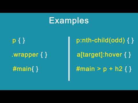 What is a CSS "Selector"?