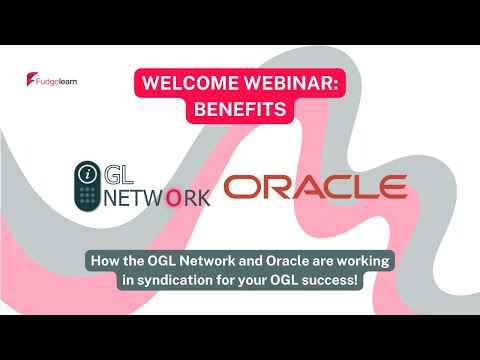 OGL Network Webinar: Benefits