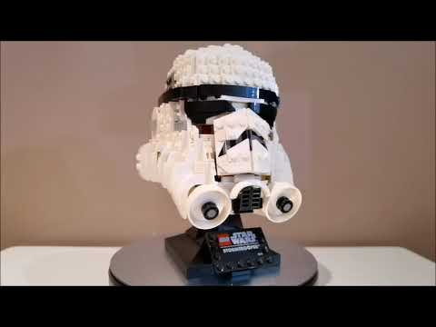 LEGO Star Wars Stormtrooper Helmet - 75276 (Final Build Review)