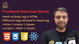 HTML Head vs Body Tag Explained | Meta, Title, Link, Style, Script, Base Tags in HTML Head Tag