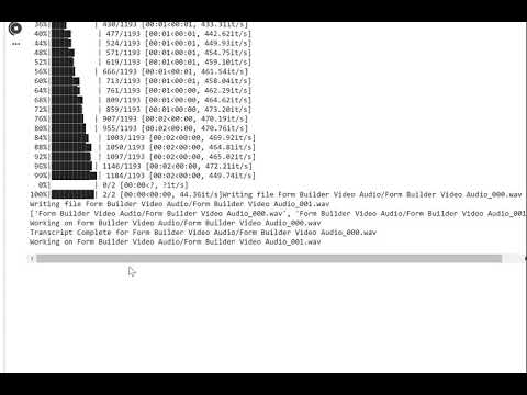 Deepspeech demo
