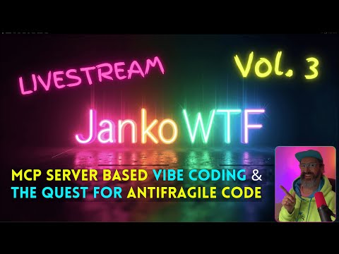 🔥 LIVE | MCP Server Based Vibe Coding & The Quest for Antifragile Code - Vol. 3