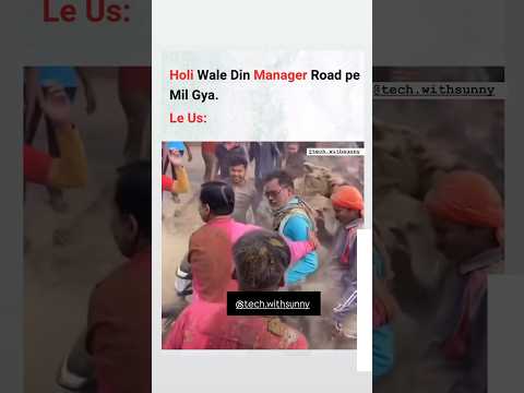 Abhi mazza aayega na bhidu #hilarious #officememes #holiparty